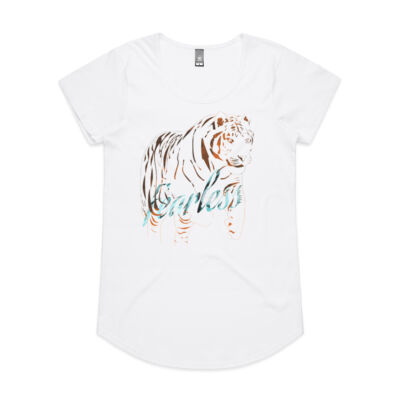 Fearless Tiger Print Mali Tee Thumbnail