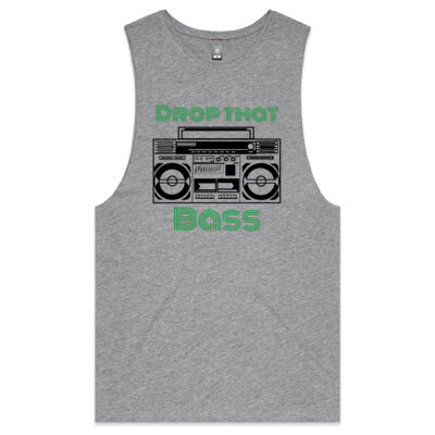 Drop That Bass Retro Muscle Tee Thumbnail